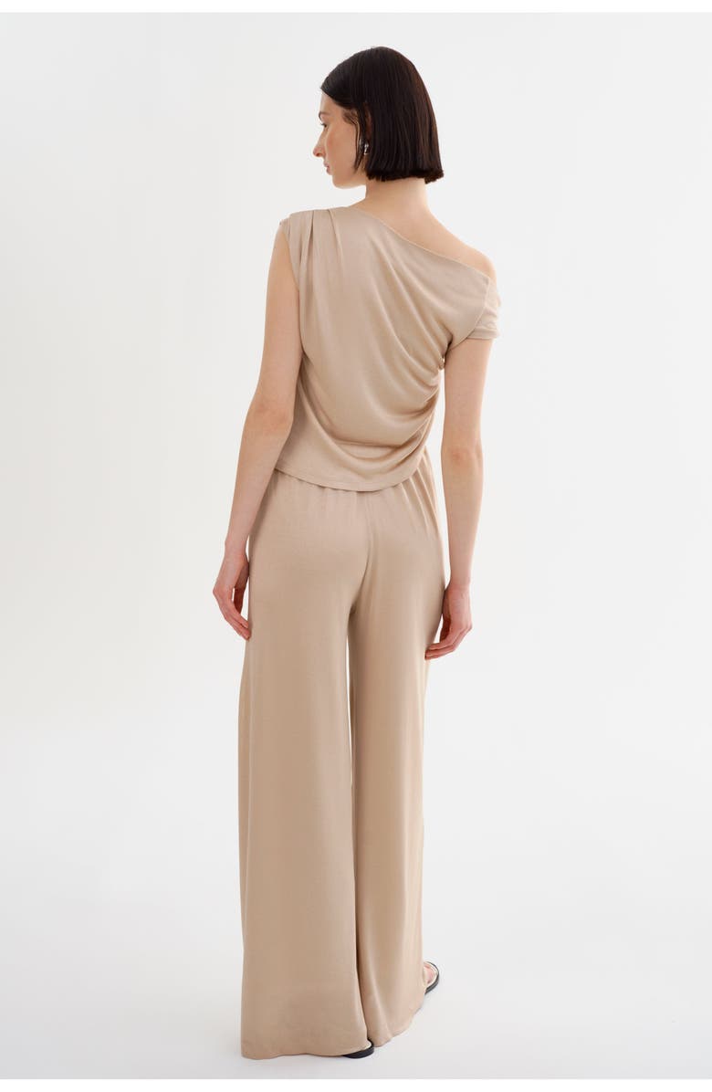 LAMARQUE NEELA | Straight Leg Pants, Alternate, color, Gold Shimmer