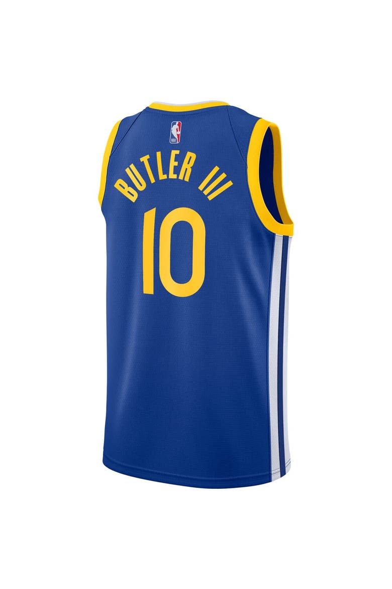 Youth Nike Jimmy Butler III Royal Golden State Warriors Swingman Jersey - Icon Edition, Alternate, color, Royal