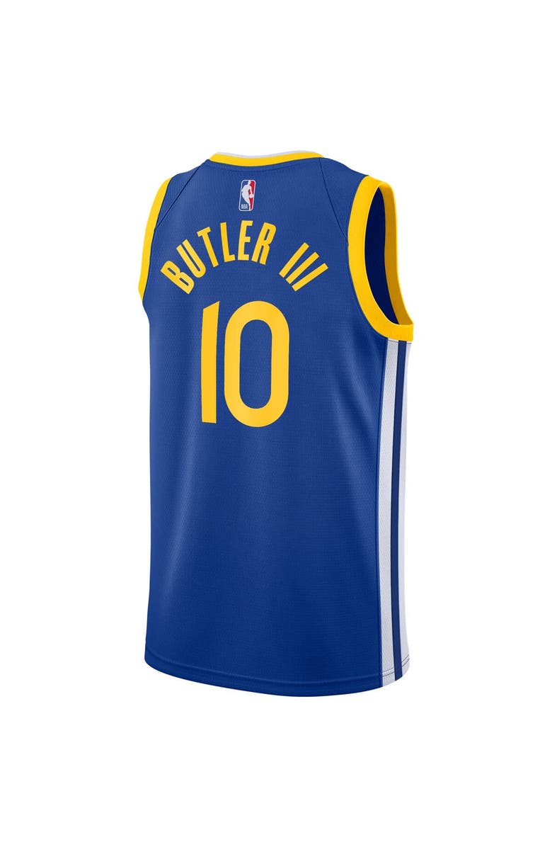 Nike Youth Nike Jimmy Butler III Royal Golden State Warriors Swingman Jersey - Icon Edition, Alternate, color, Royal