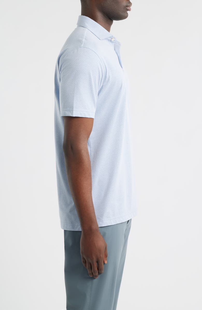 Peter Millar Crown Crafted Albatross Pima Cotton Blend Polo, Alternate, color, Dusk Blue