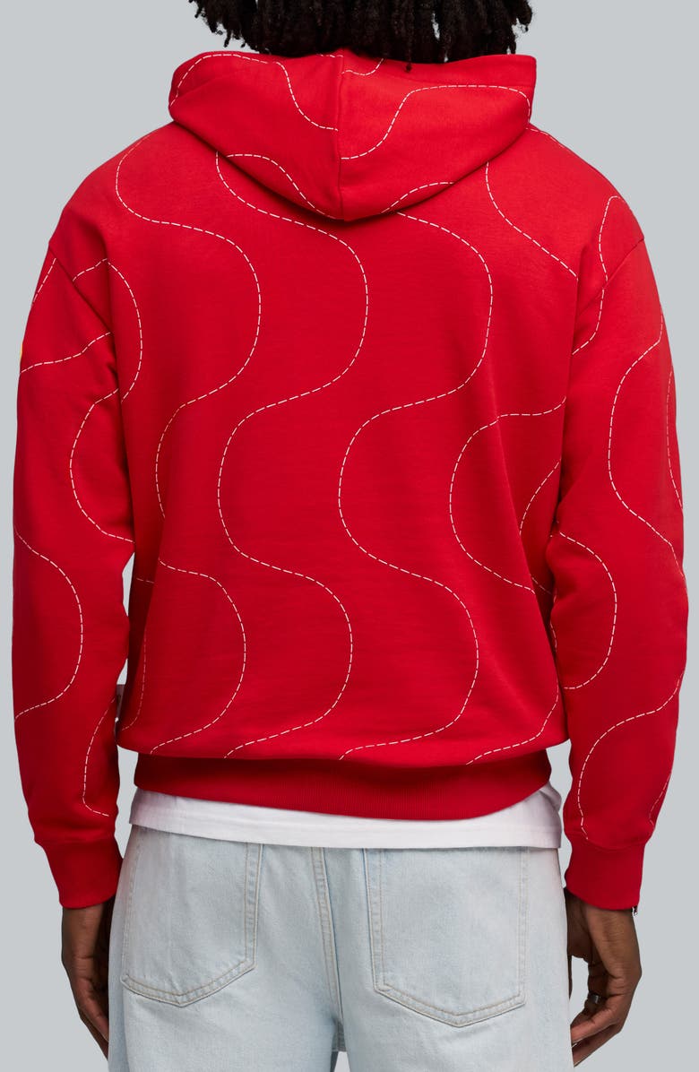 PUMA x Scuderia Ferrari Monza Cotton Hoodie, Alternate, color, Rosso Corsa