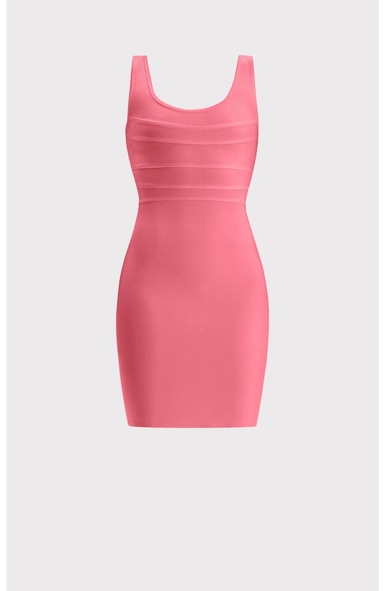 Herve Leger The Amara Dress, Alternate, color, Bubblegum