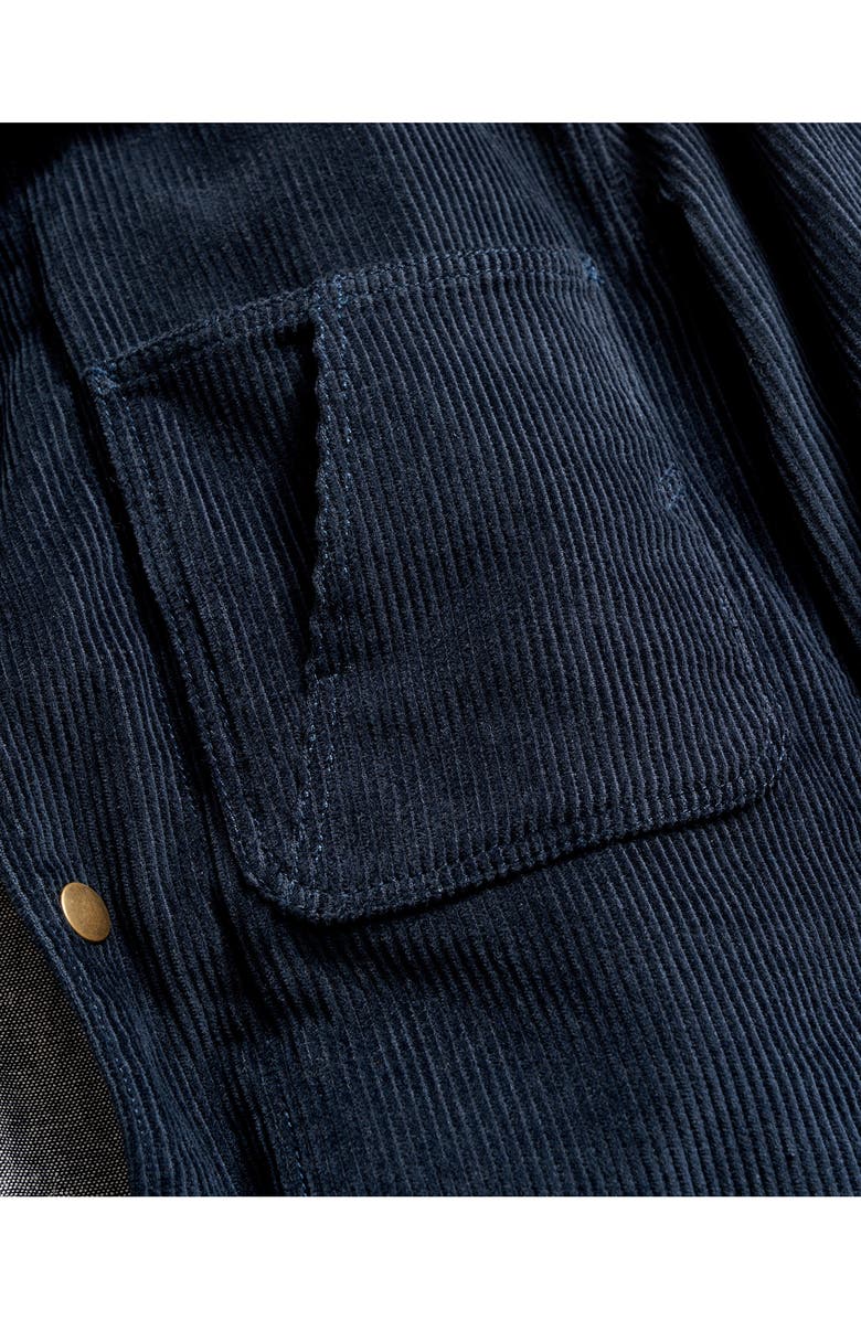 Billy Reid Leroy Corduroy Snap Front Shirt Jacket, Alternate, color, 