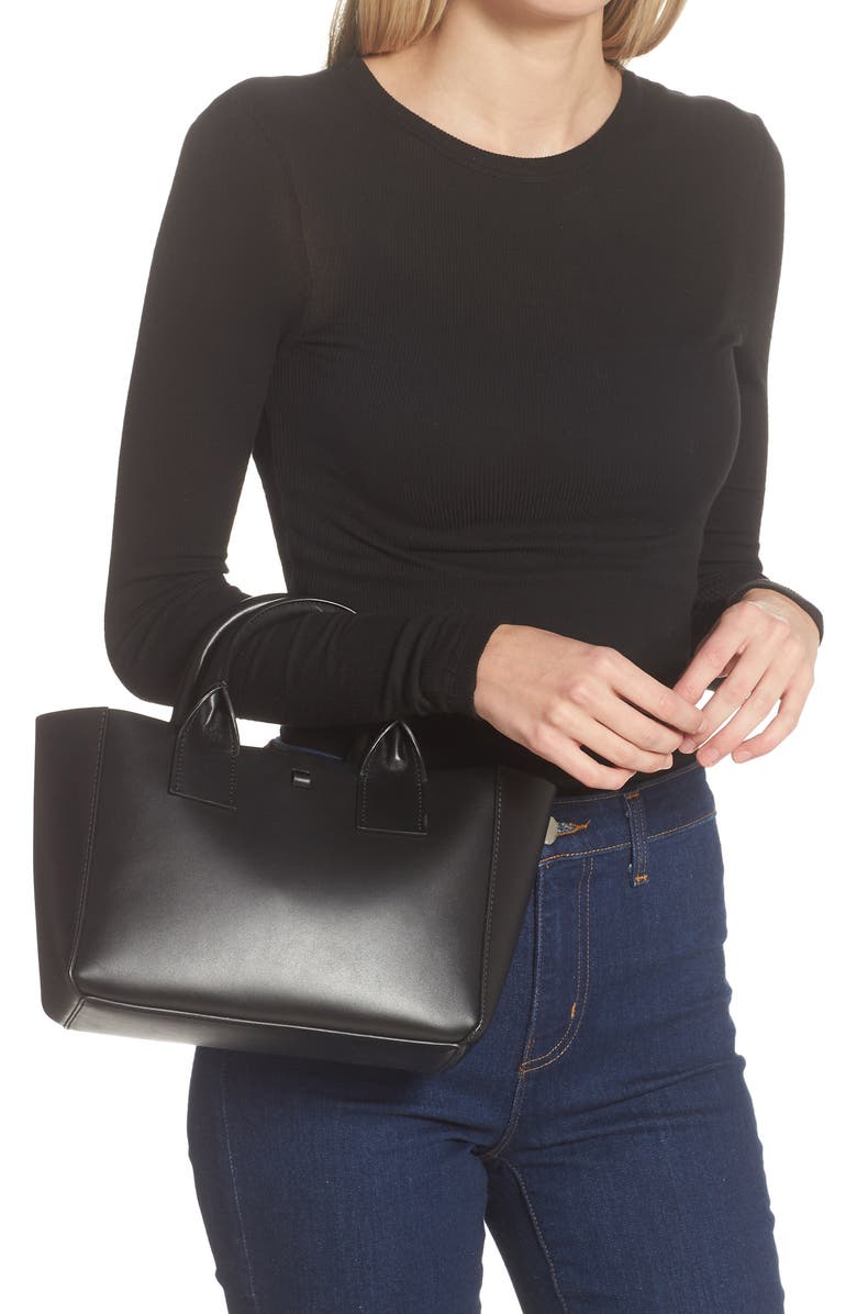 Yvonne Koné Little Filippo Leather Tote, Alternate, color,