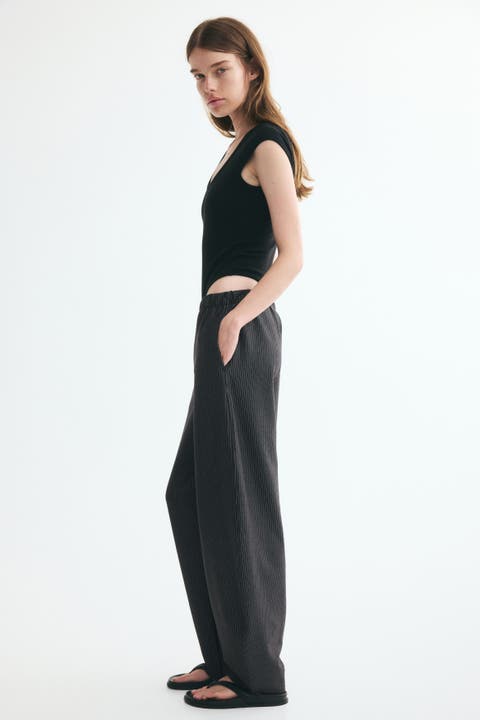 Ponte Barrel-leg Pants