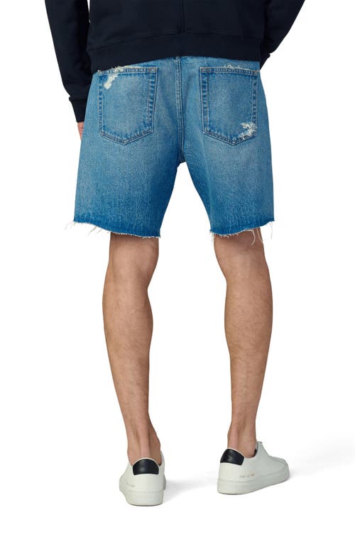 Joe's Raw Hem Drawstring Waist Denim Shorts In Florence