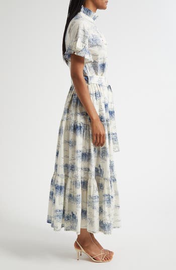 Victoria Ruffle Front Dress