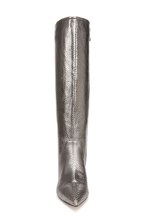27 Edit Naturalizer Nikita Kitten Heel Tall Boot In Silver