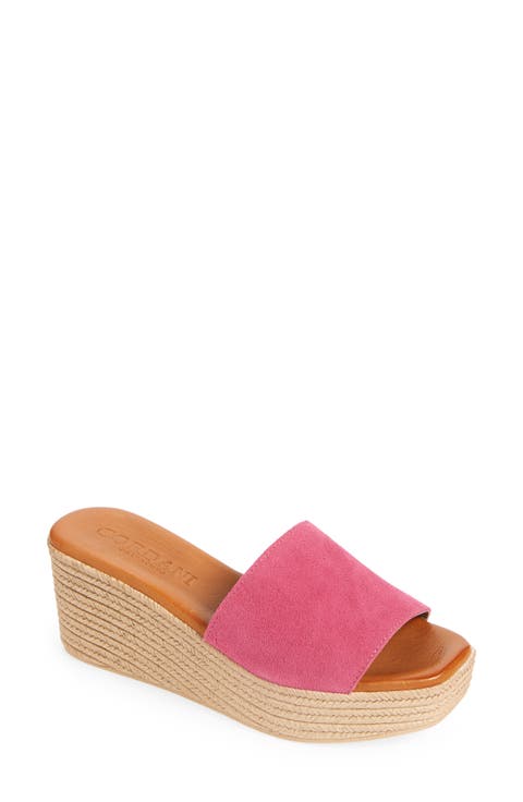 Bibi Espadrille Wedge Slide Sandal (Women)