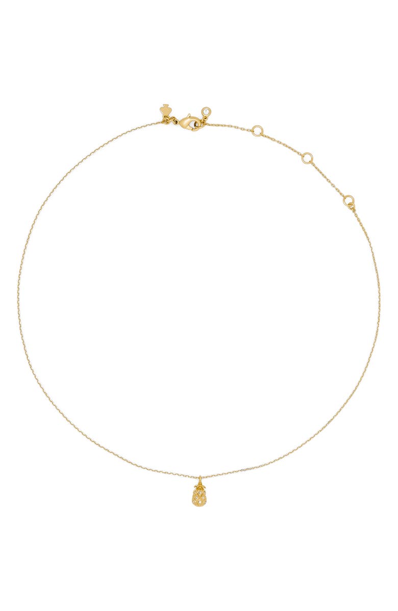 Kate Spade New York stay sweet pendant necklace, Alternate, color, 