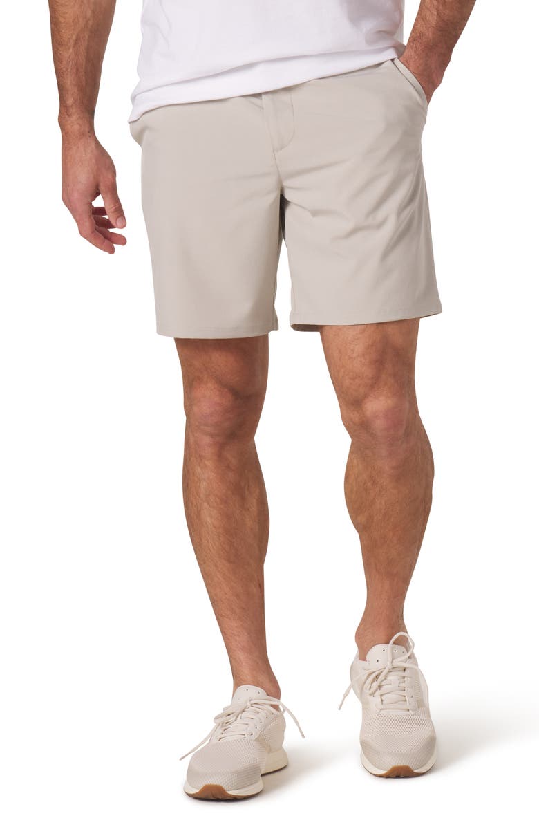 The Normal Brand Hybrid Swim Shorts, Main, color, Sand Dune