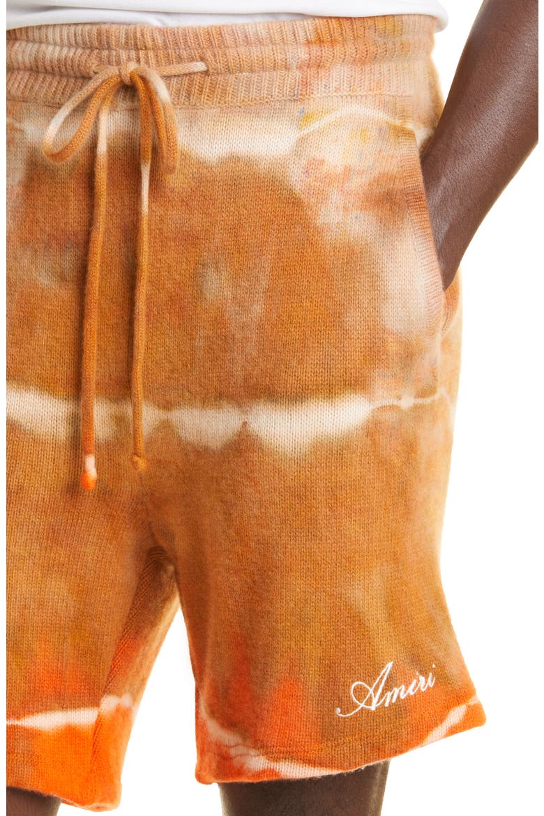 TIE DYE SHORTS, Alternate, color, ORANGE