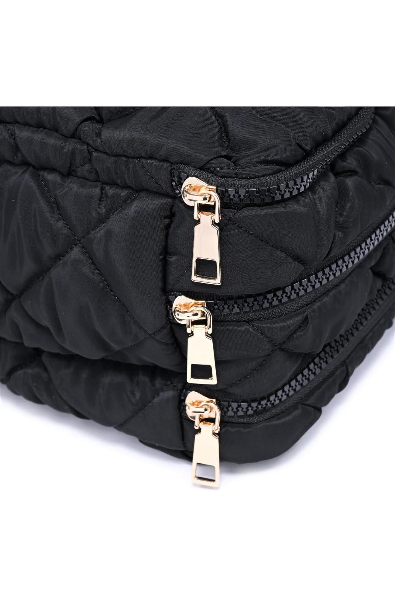 Total Order - Quilted Travel Organizer, Alternate, color, Black