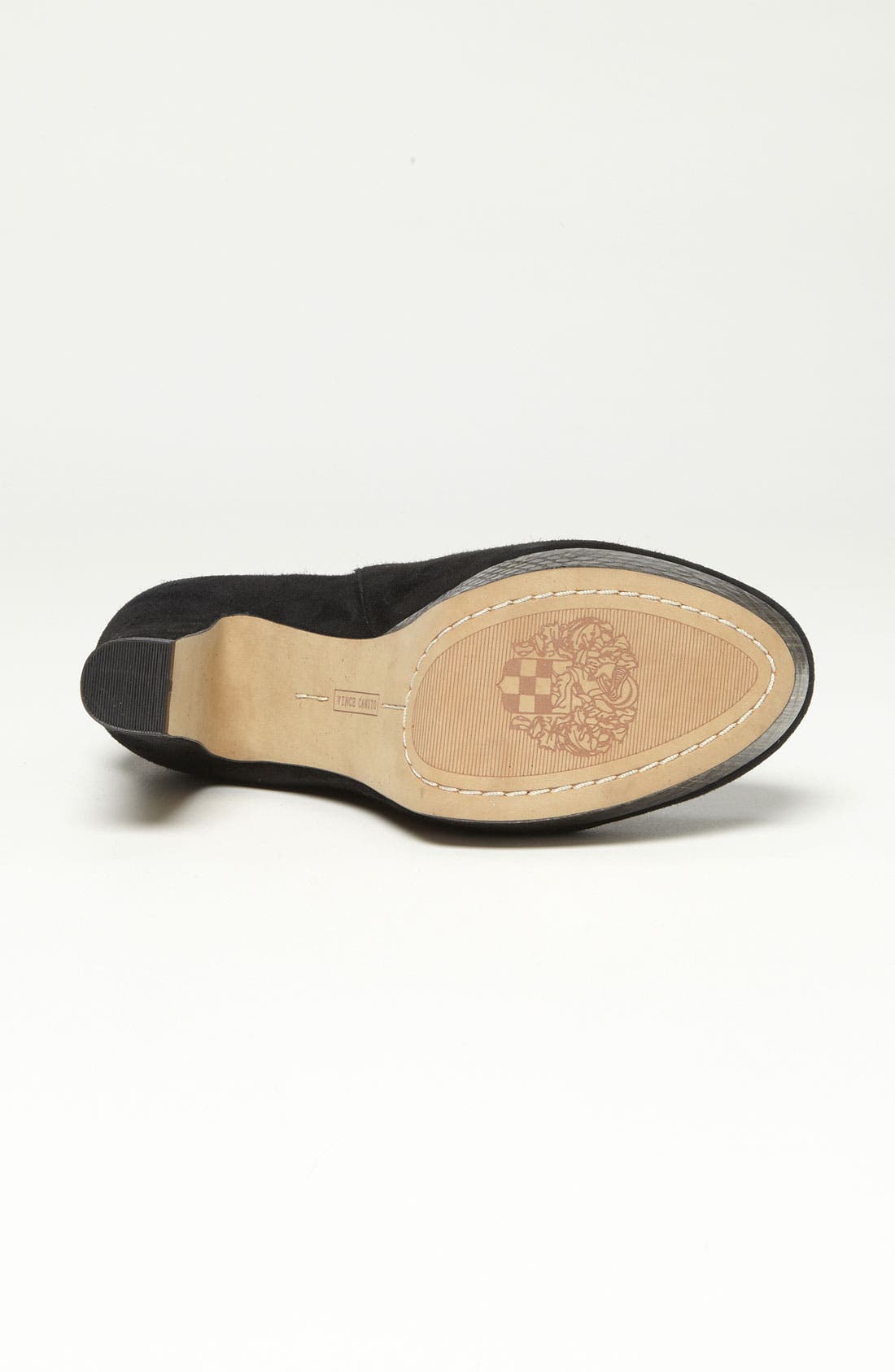 'Jerra' Bootie, Alternate, color, BLACK/ GOLDEN BLACK