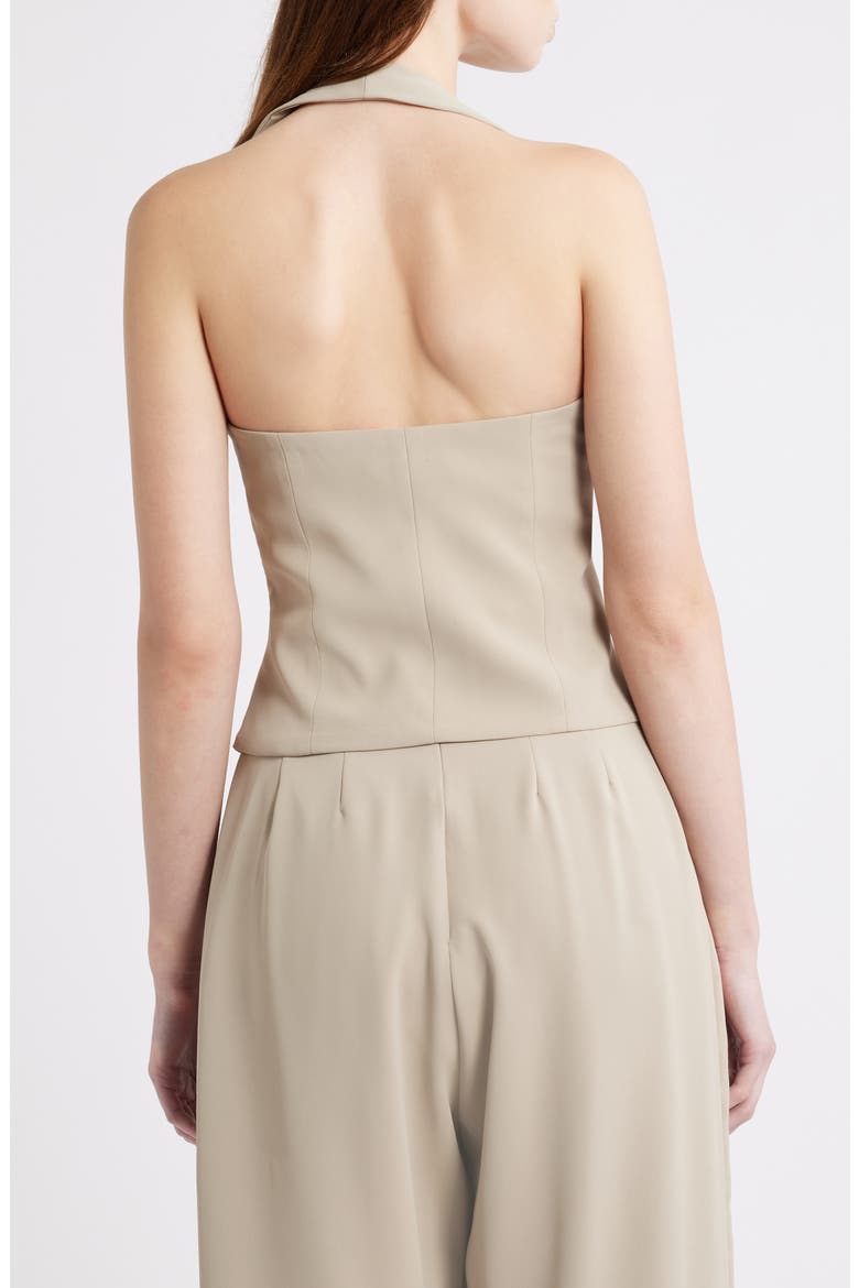 The Ultimate Muse Halter Top, Alternate, color, TAUPE