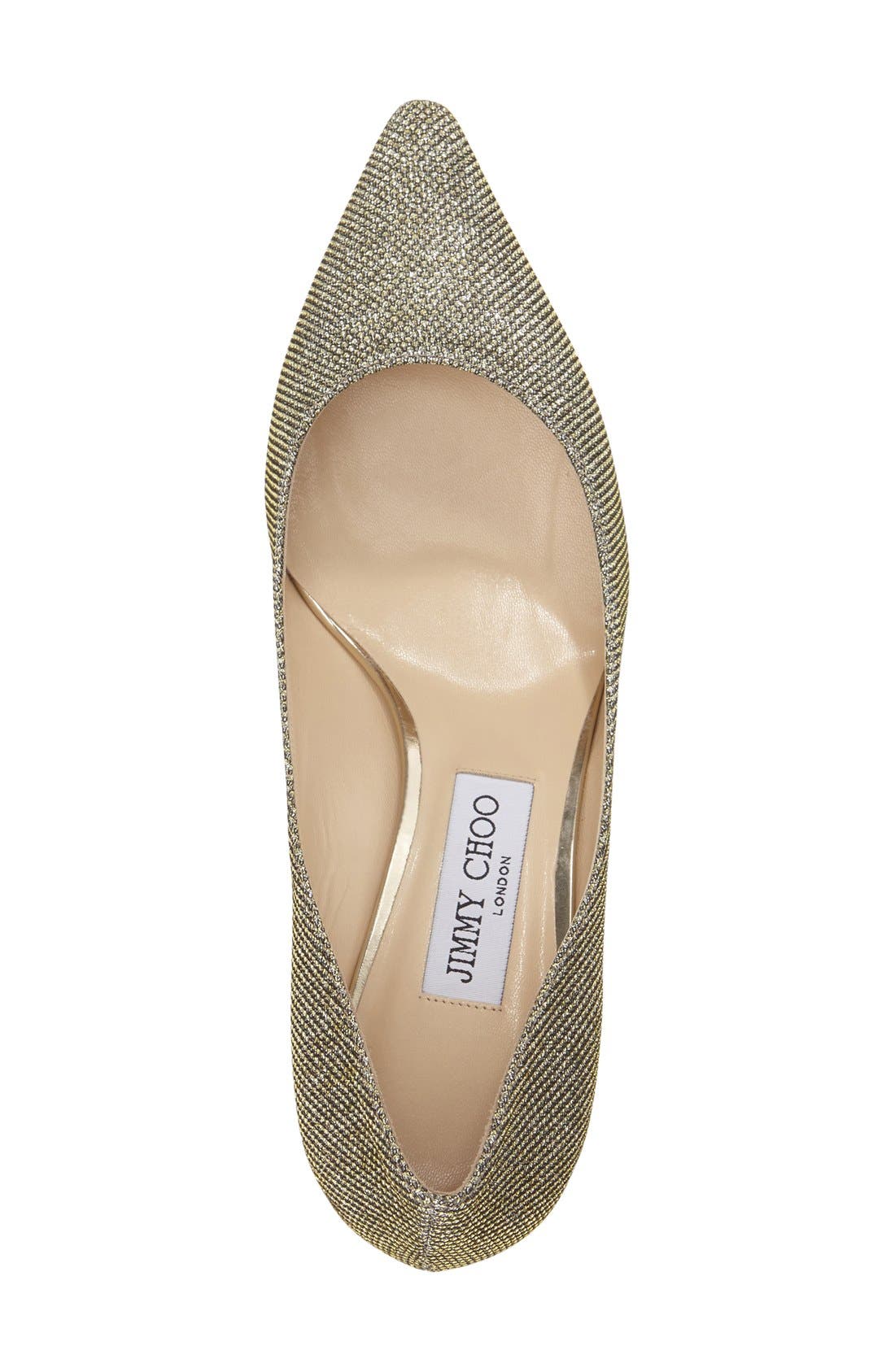 Jimmy Choo 'Romy' Pointy Toe Pump, Alternate, color, 