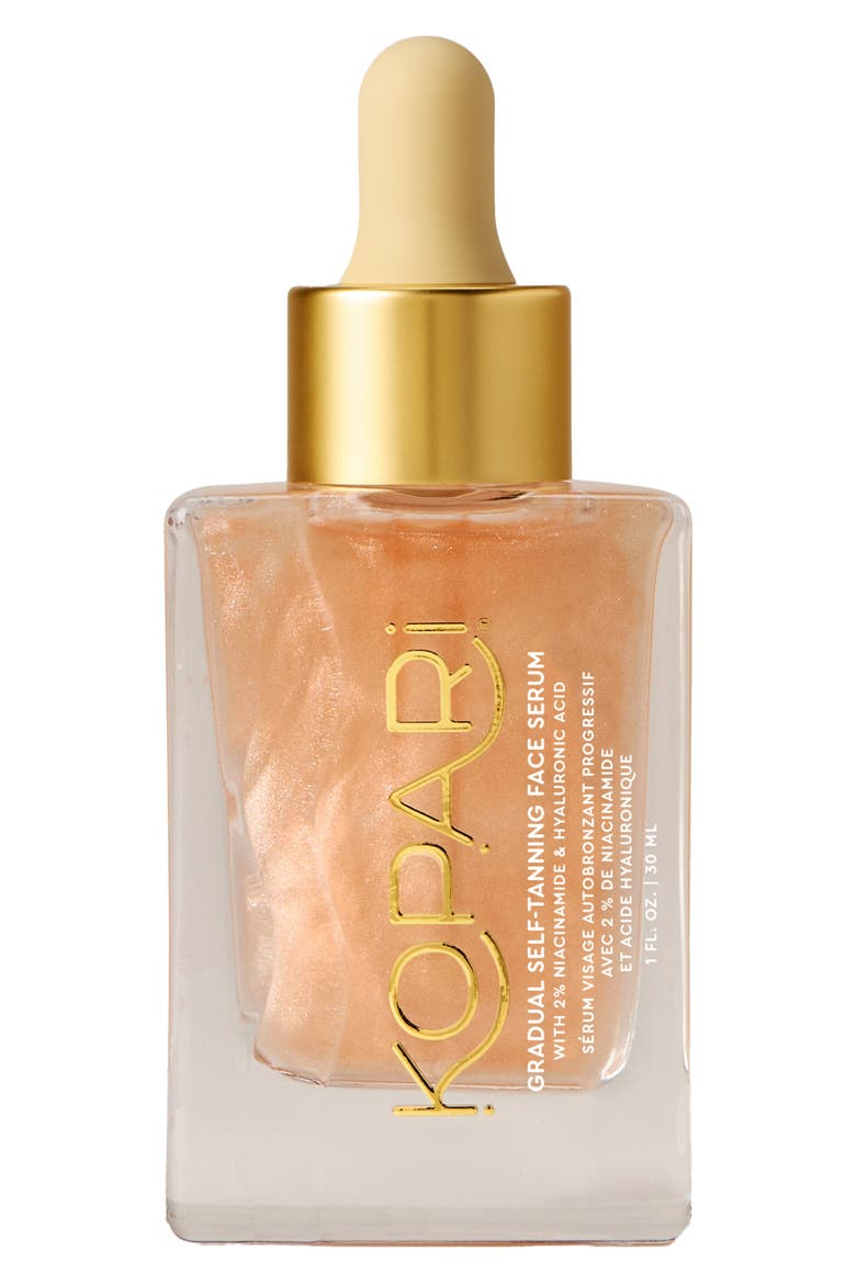 Gradual Self-Tanning Face Serum, Main, color, NO COLOR