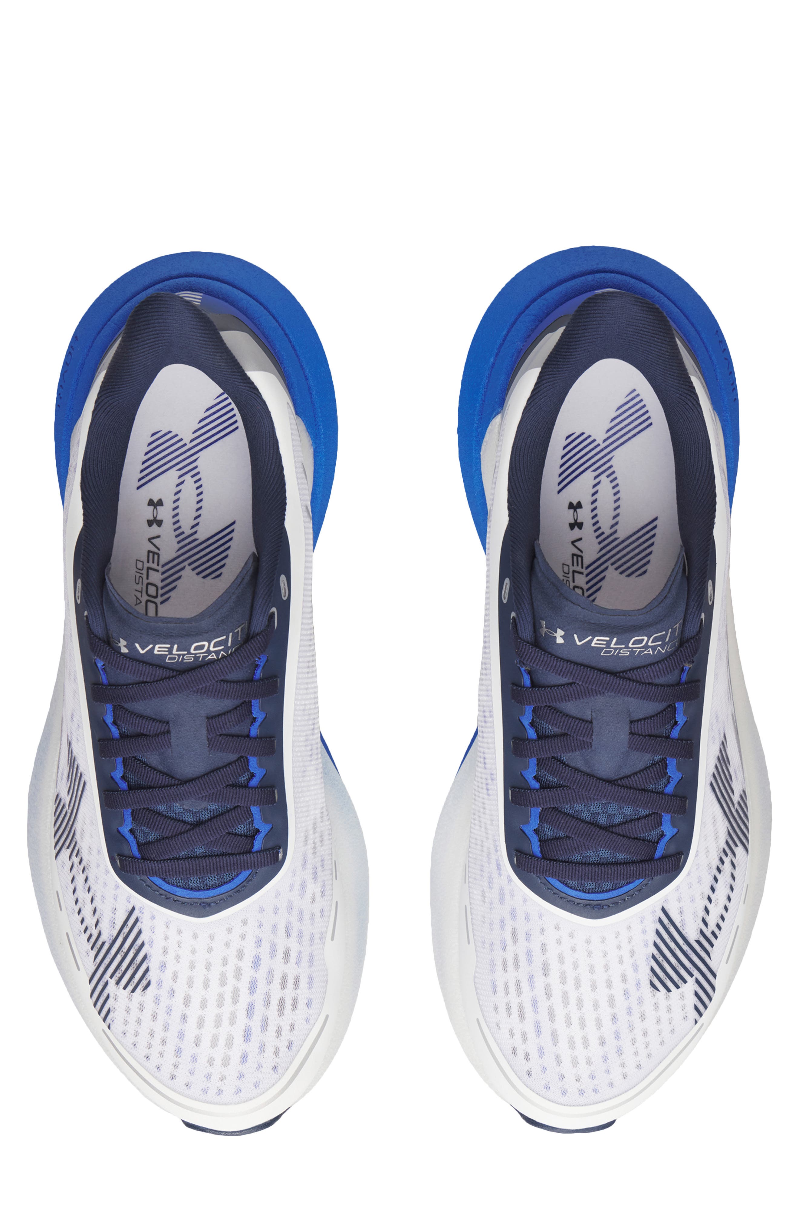 UA Velociti Distance Running Shoe, Alternate, color, WHITE / TEAM ROYAL / ACADEMY
