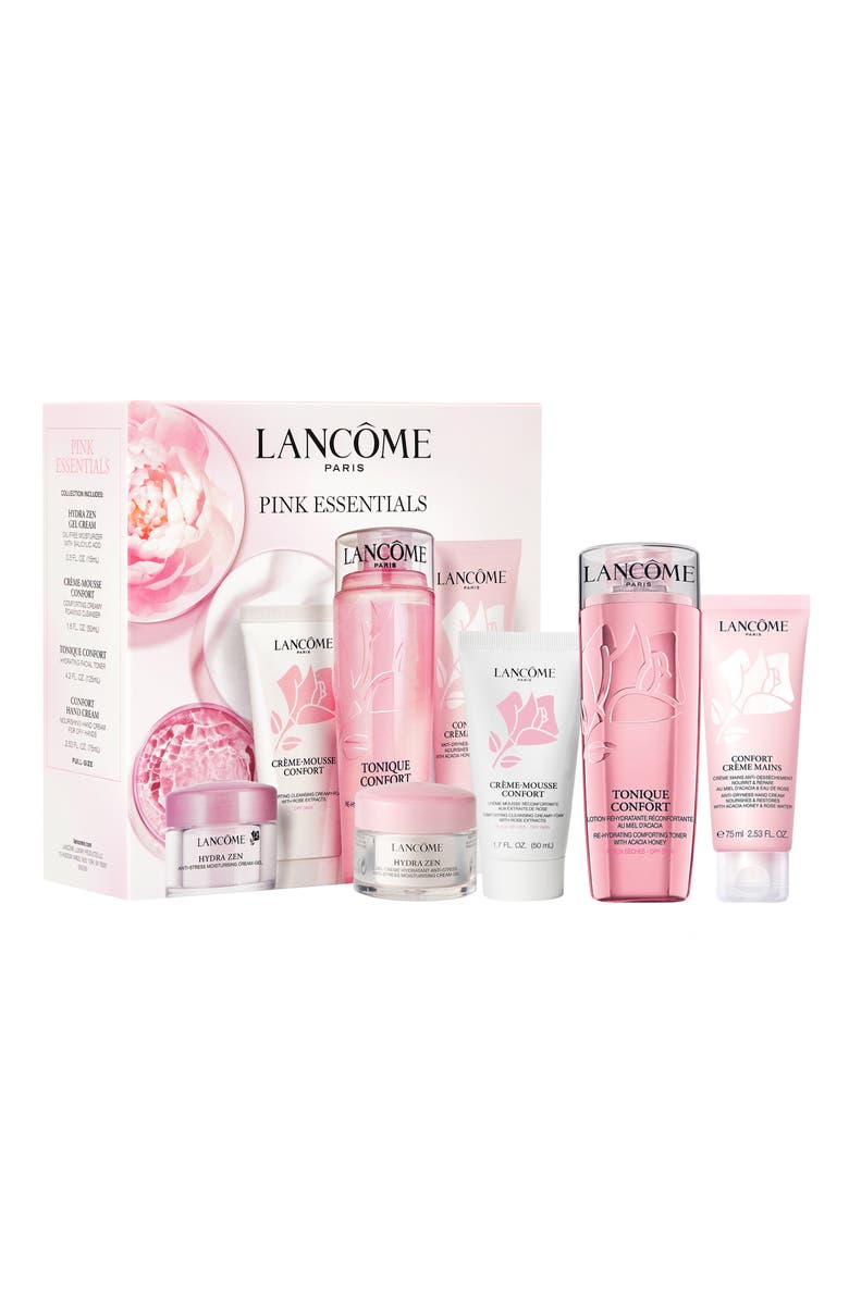 Lancôme Essential Care 4-Piece Hydrating Skin Gift Set (Limited Edition) $86 Value, Alternate, color, 