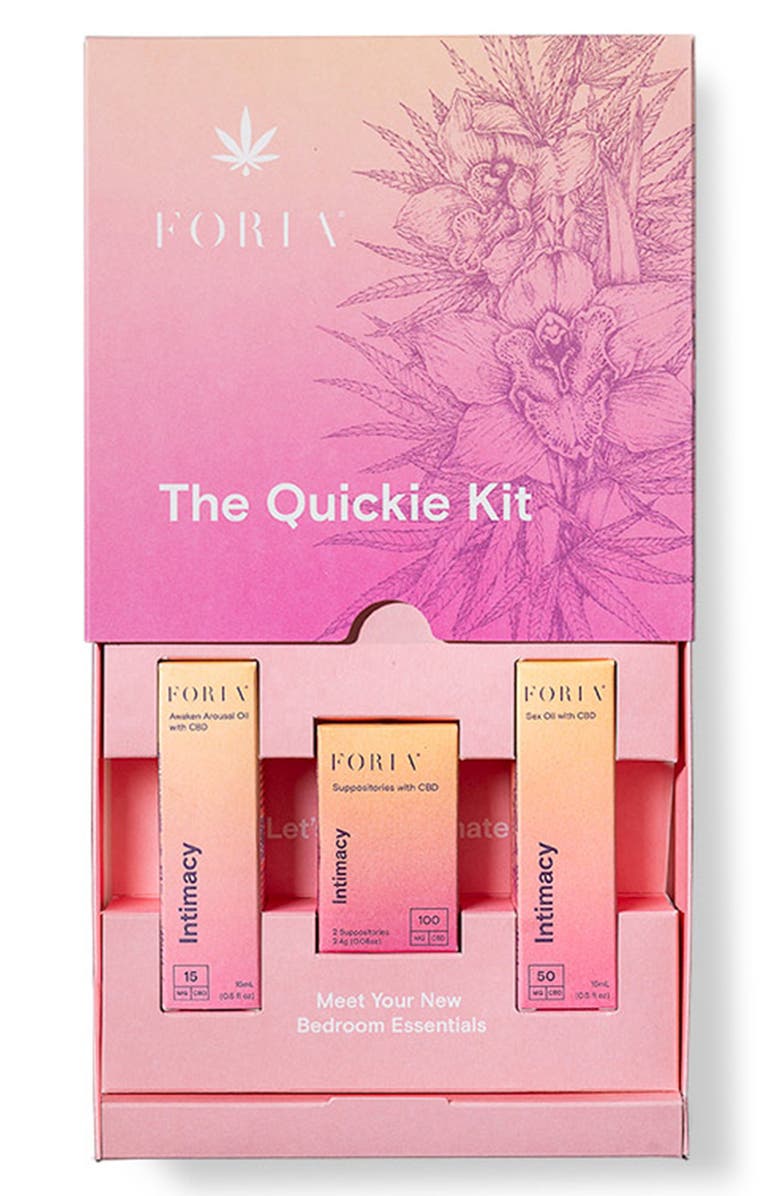 FORIA The Quickie Set with CBD, Alternate, color,