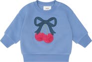Huxbaby Cherry Bow Sweatshirt