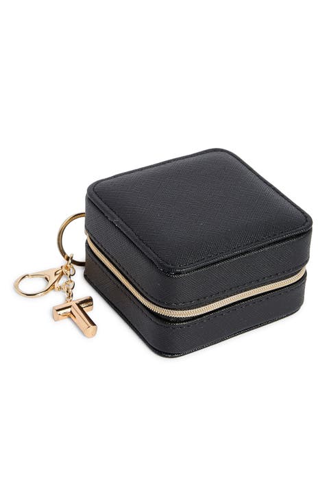 Detachable Initial Charm Jewelry Box