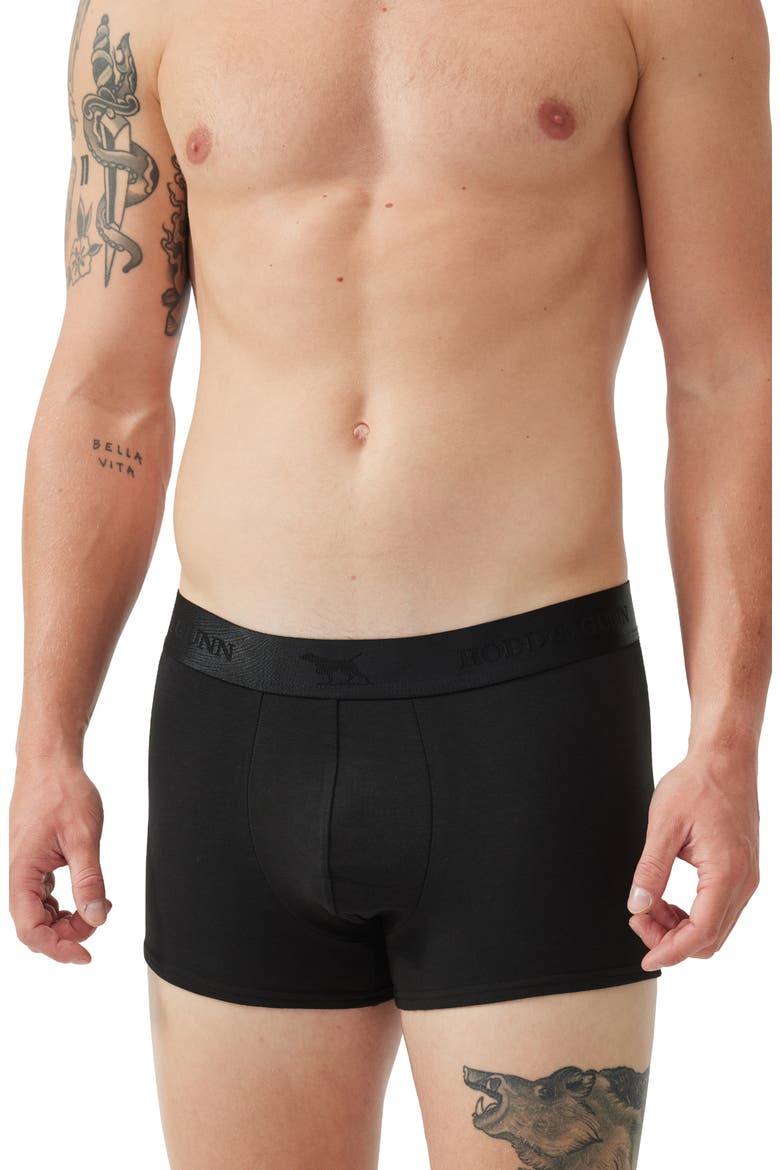 3-Pack Big Gunn's Trunks, Main, color, BLACK