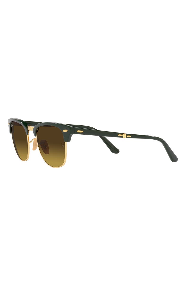 Ray-Ban Clubmaster 51mm Gradient Square Sunglasses, Alternate, color, 