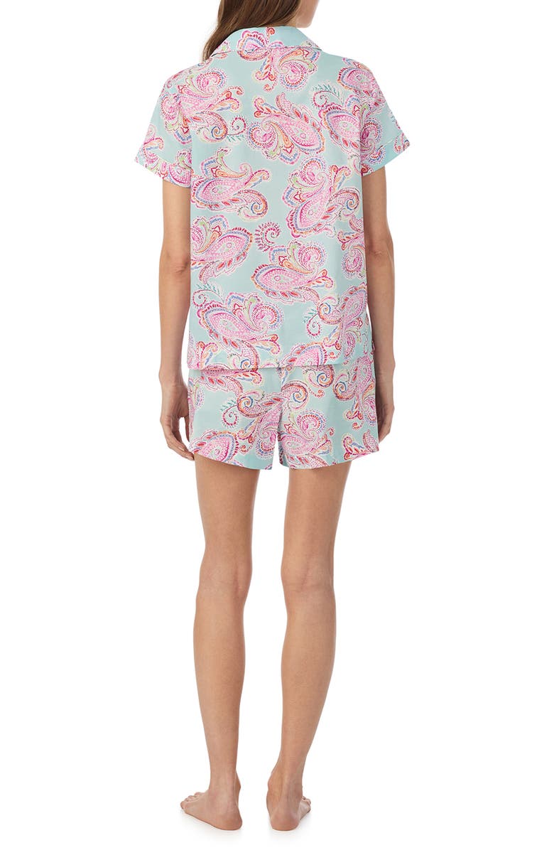 Lauren Ralph Lauren Cotton Blend Boxer Pajamas, Alternate, color, 