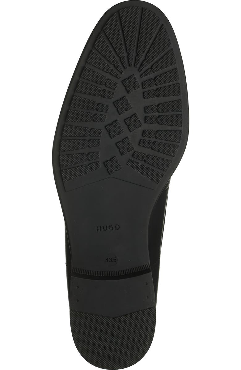 BOSS Kyron Leather Derby, Alternate, color, Black