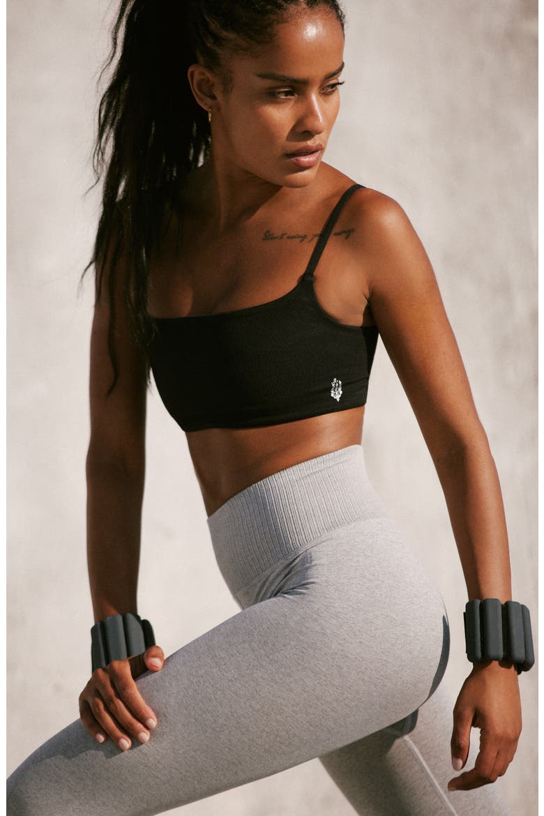 FP Movement Tighten Up Mini Sports Bra, Alternate, color, BLACK