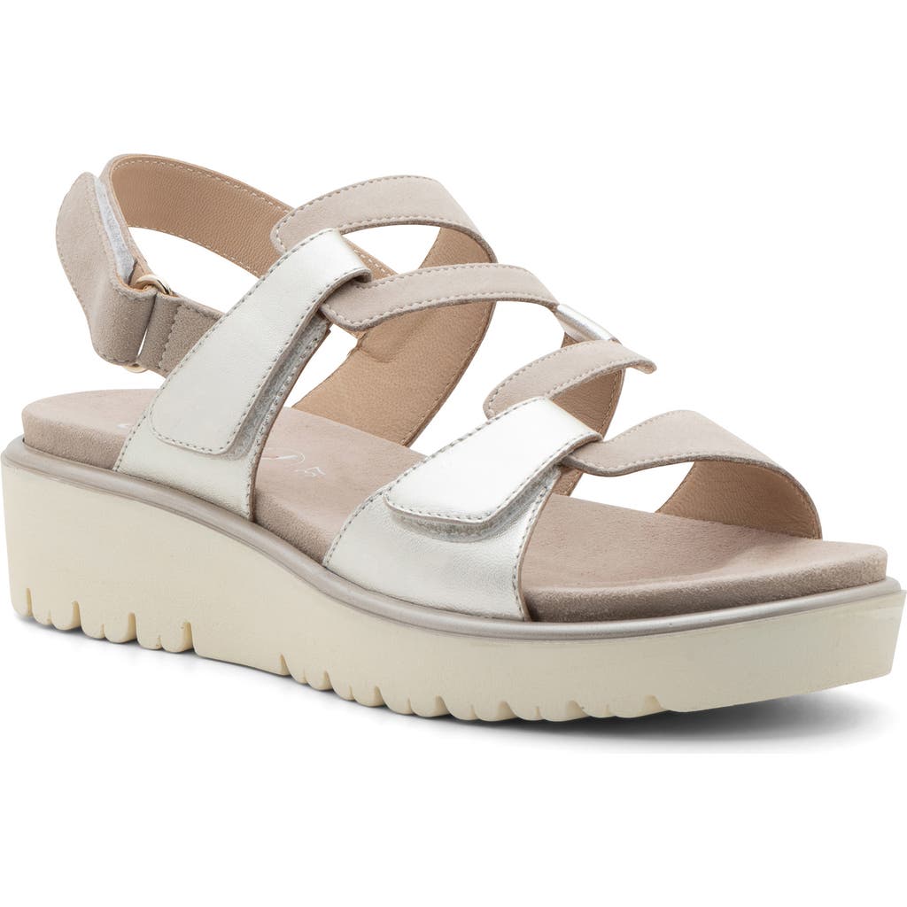 ara Bayview Strappy Sandal in Sand And Platinum  product