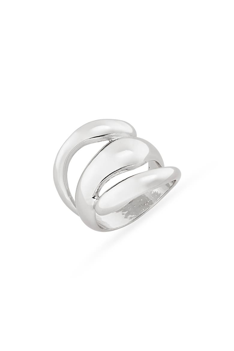 Statement Ring, Main, color, SILVER