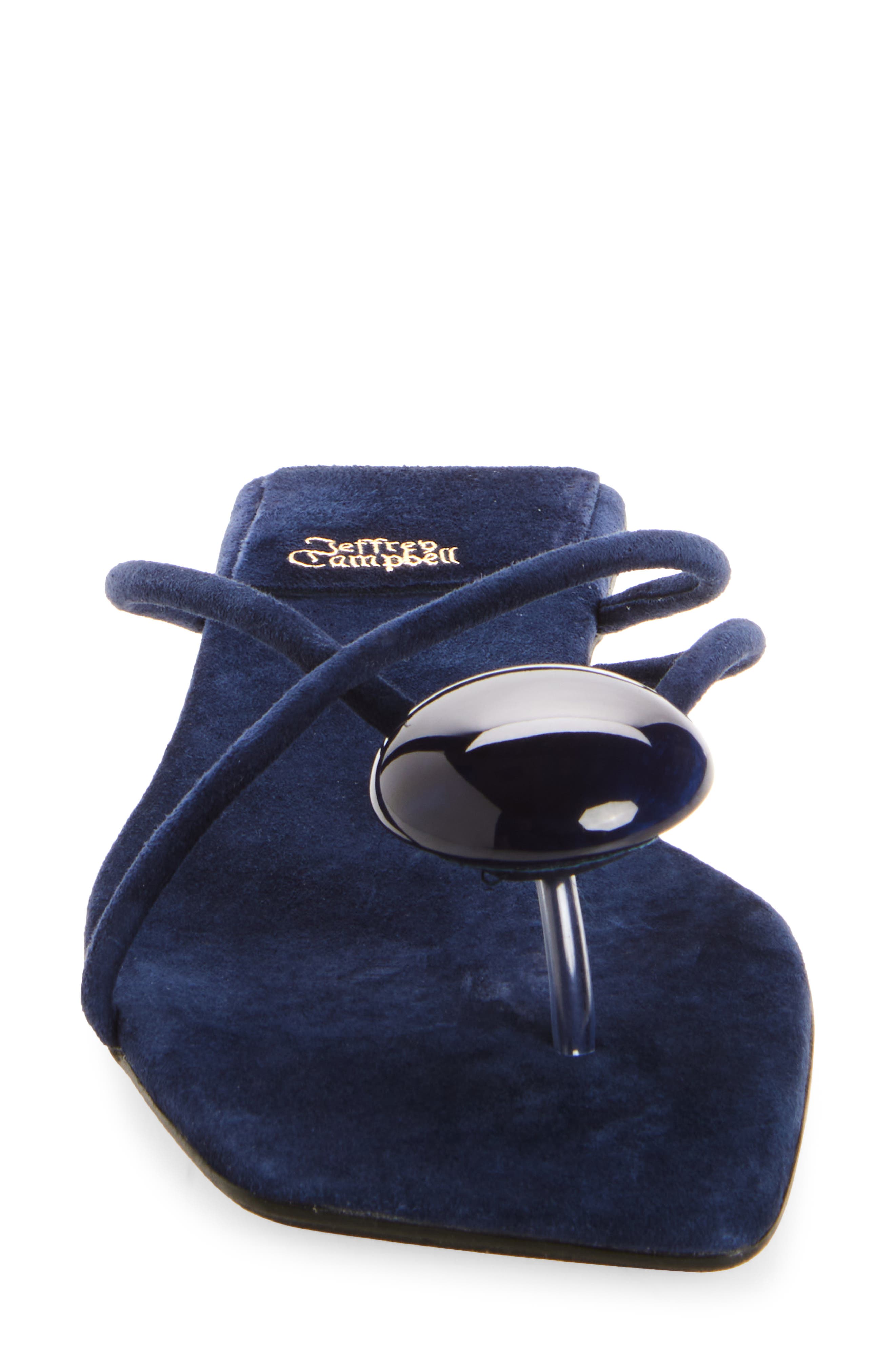 Cosmos Flip Flop, Alternate, color, NAVY SUEDE COMBO