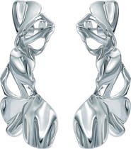 Ted Baker Leighanna Abstract Leaf Drop Earrings