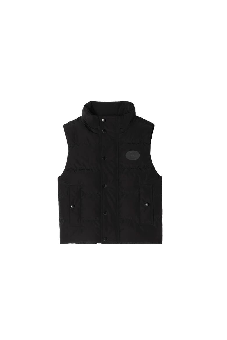 Detachable Sleeve Puffer Jacket, Alternate, color, Black