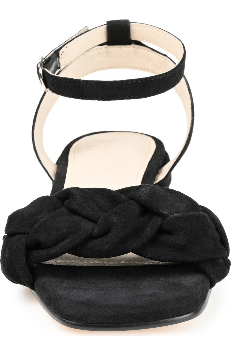 Journee Signature Sellma Braided Ankle Strap Sandal, Alternate, color,
