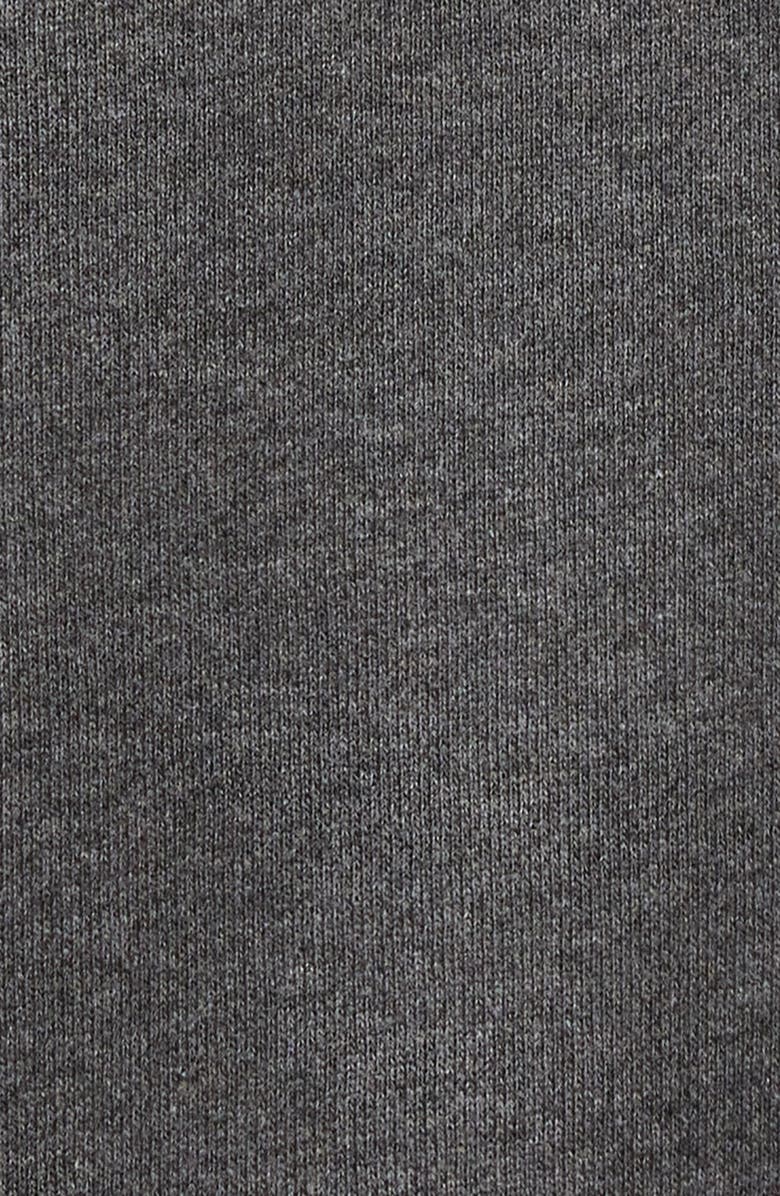 Fear of God Essentials Classic Fit Fleece Crewneck Sweatshirt, Alternate, color, Charcoal Heather