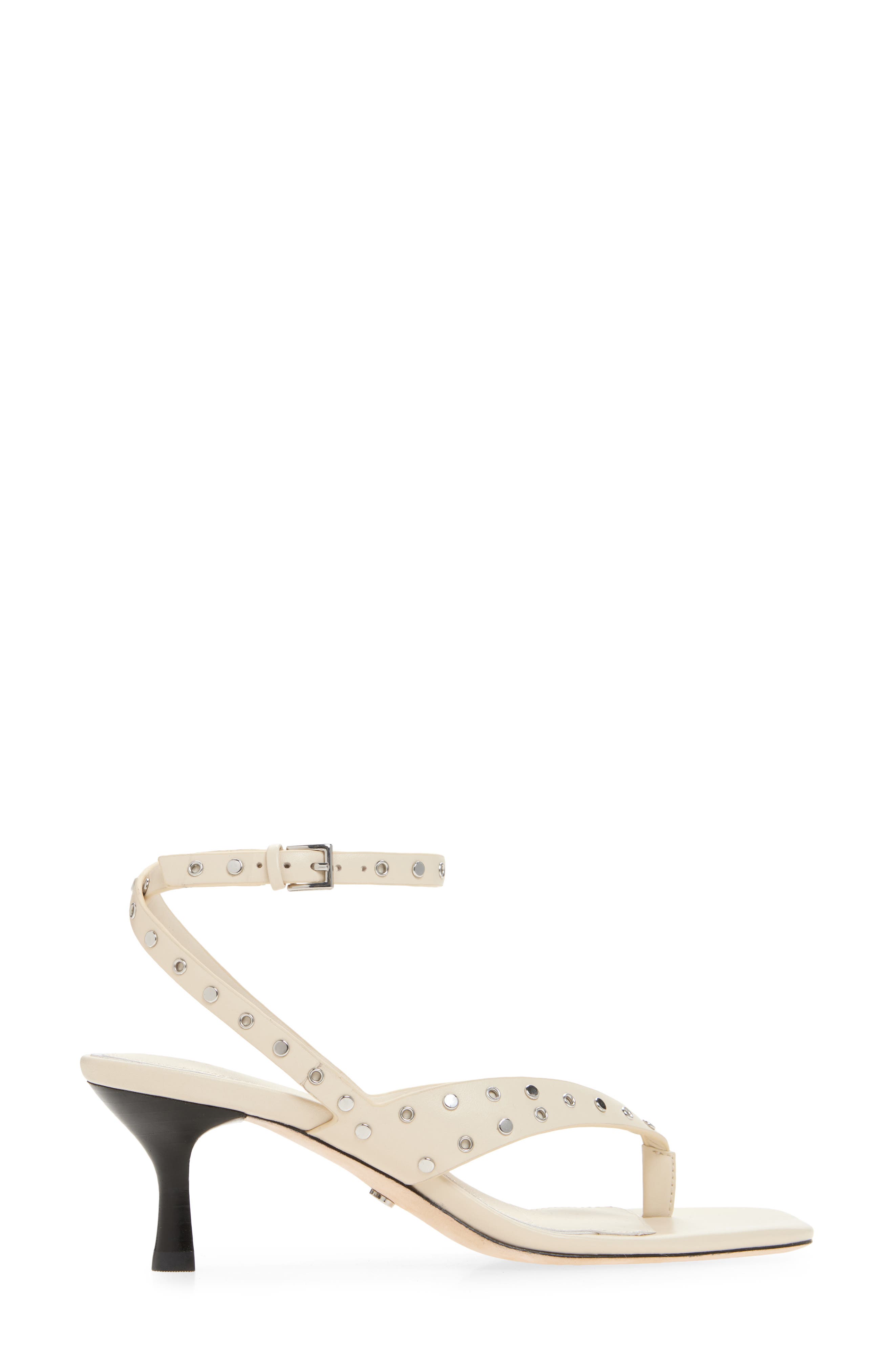Emmy Ankle Strap Sandal, Alternate, color, BONE