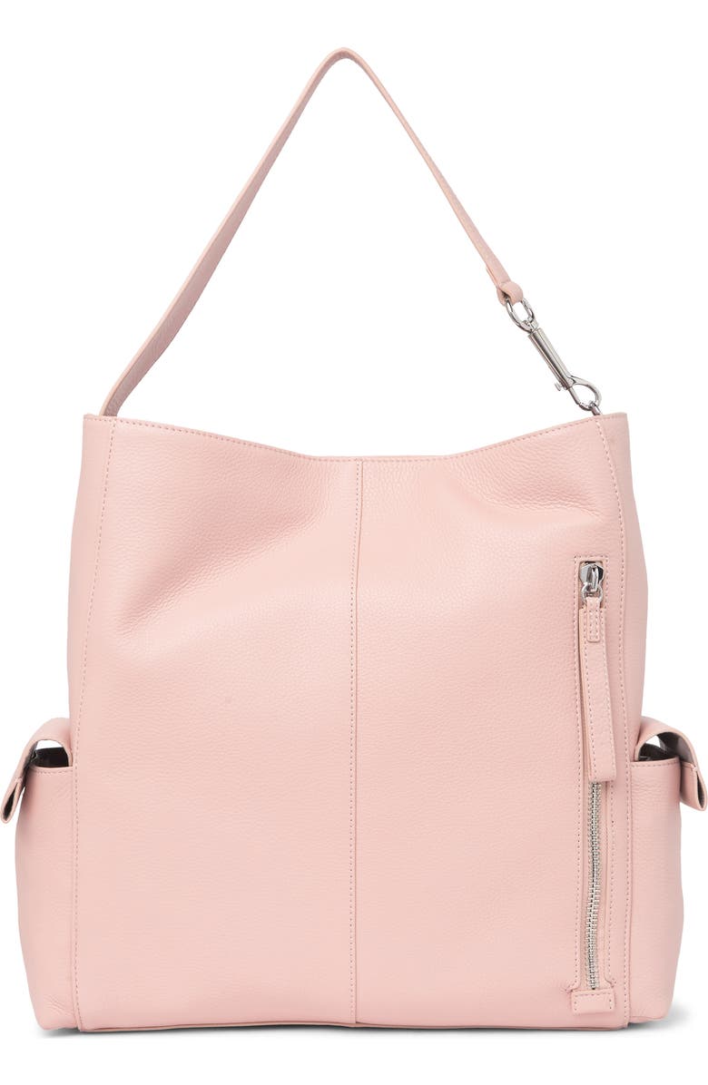 Vince Camuto Garri Leather Shoulder Hobo Bag, Main, color,