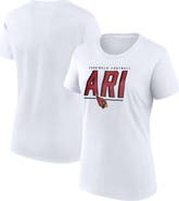 FANATICS Women's Fanatics White Arizona Cardinals Cheerleader T-Shirt