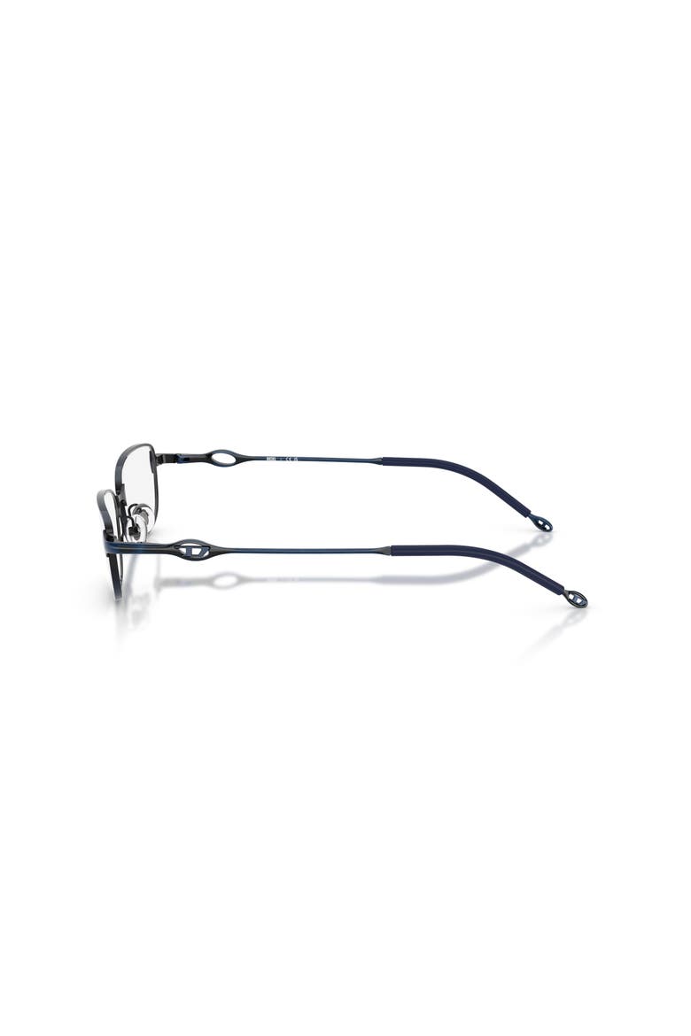 56mm Rectangle optical glasses, Alternate, color, Blue