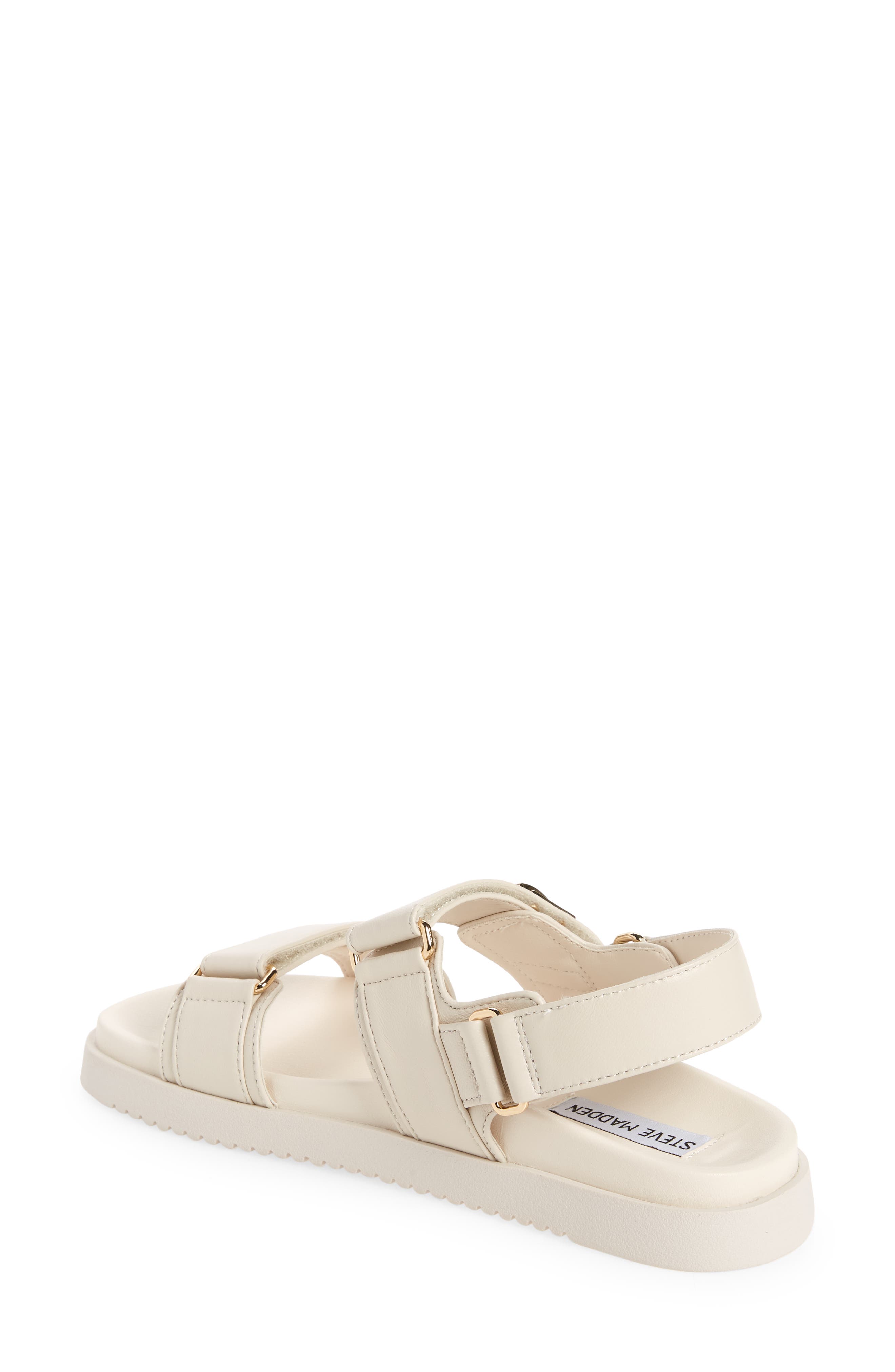 Steve Madden Mona Sandal, Alternate, color, Bone Leather