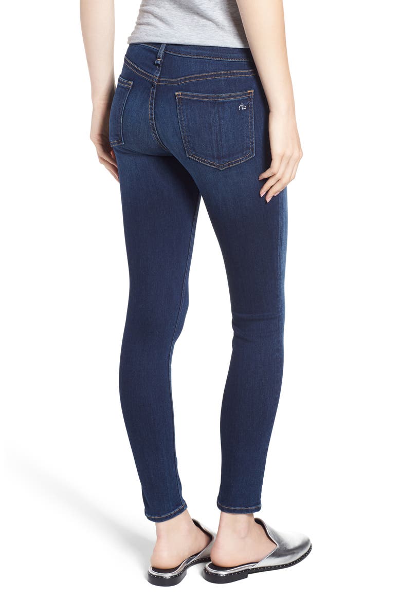 Ankle Skinny Jeans, Alternate, color, BLOO MOON