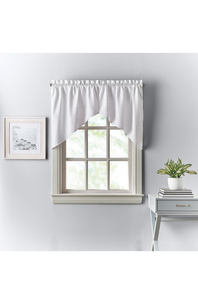 DKNY Chrysanthemum Set of 2 Floral Swags, Alternate, color, White