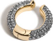 DEMARSON Lili Pavé Hoop Ear Cuff