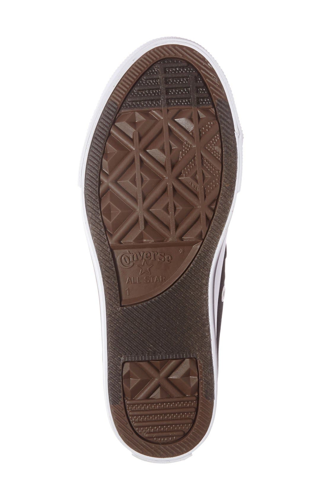 Converse Kids' Chuck Taylor<sup>®</sup> All Star<sup>®</sup> High Top Sneaker, Alternate, color, Black