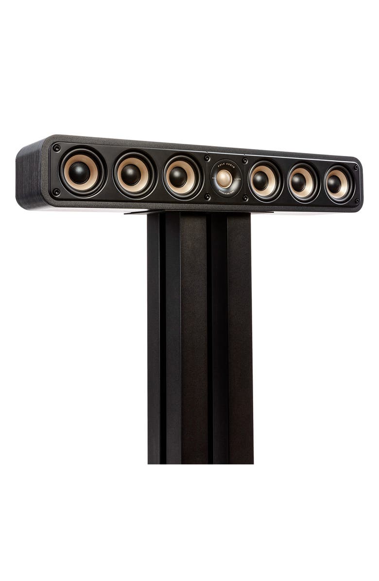 Polk Audio Signature Elite ES35 Slim Center Channel Speaker, Alternate, color, Black