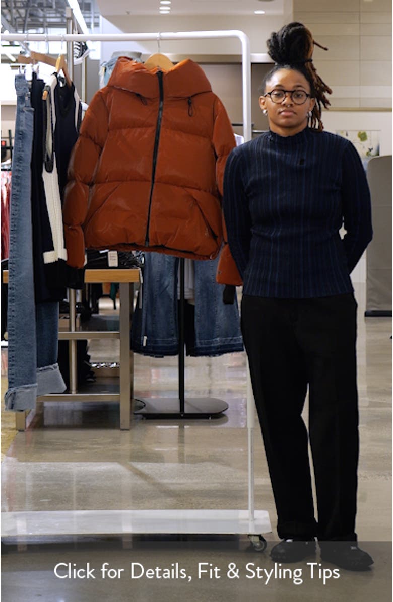 Iroh Water Repellent 700 Fill Power Down Hooded Puffer Jacket, sales video thumbnail