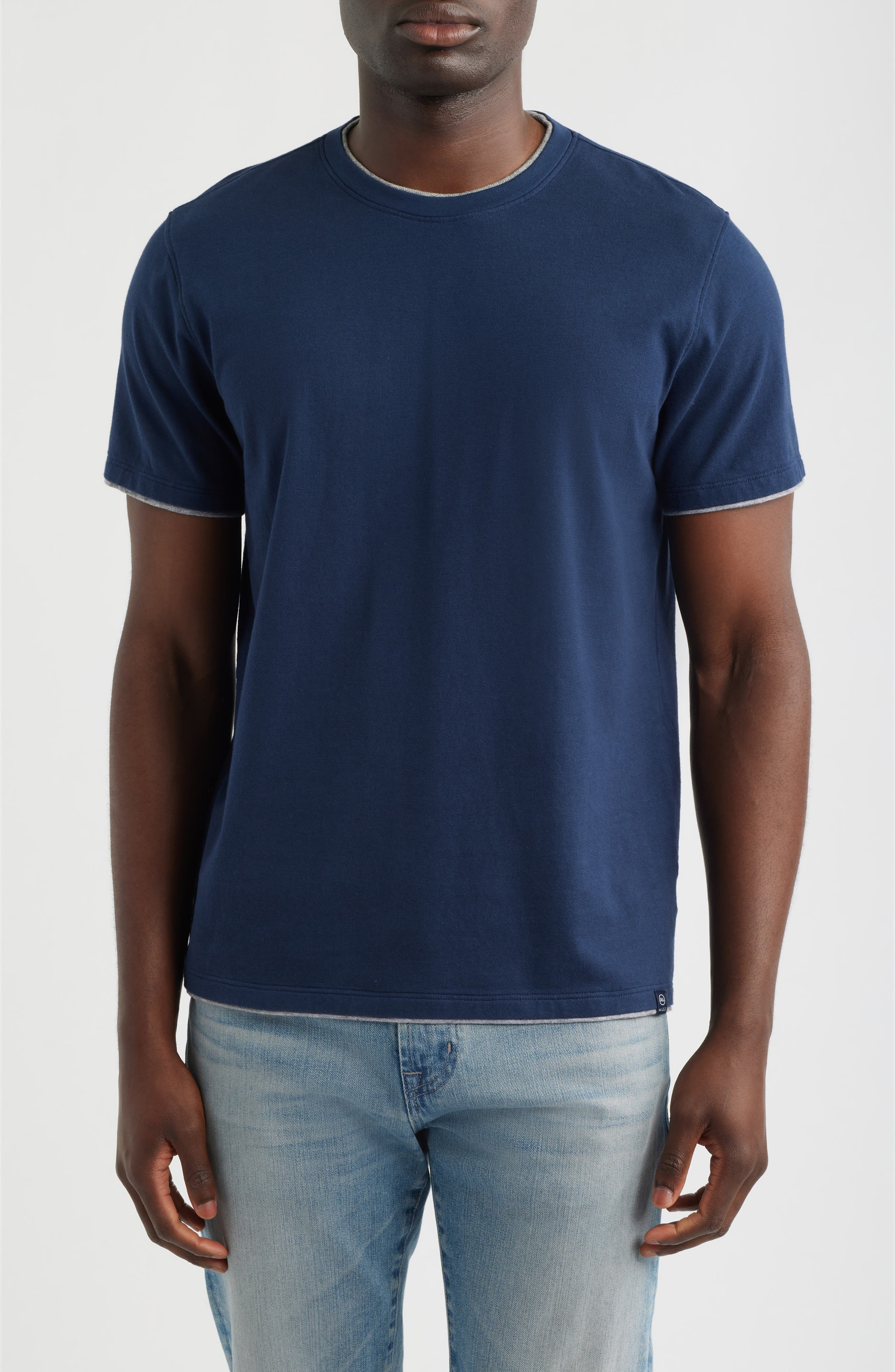 DEEP NAVY/HEATHER GREY